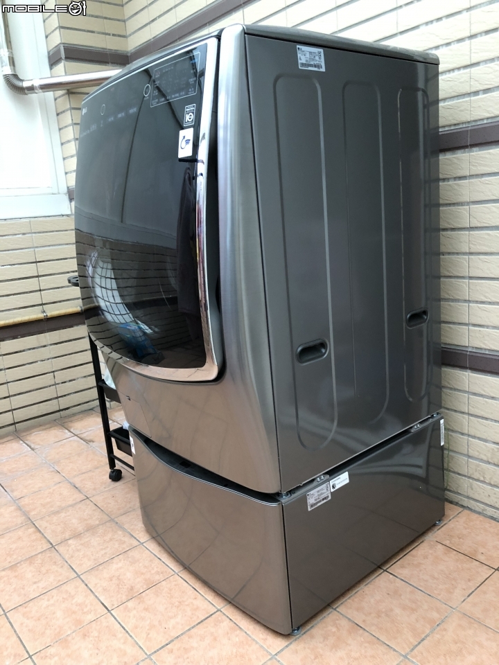 LG twin wash F2721 ，開箱就壞了啦！