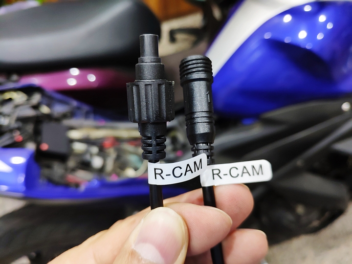 [YZF–R3試用] 大通機車行車記錄器 GX1+ / BR3+ 防水WIFI前後雙鏡頭