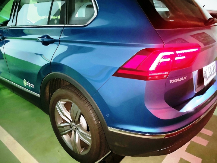 《 Zipcar - Volkswagen Tiguan 藍尼 》出遊趣 體驗心得分享