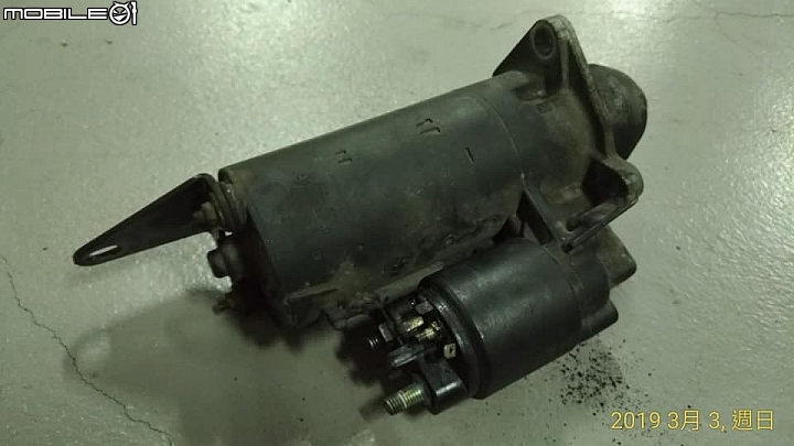E34 DIY專輯27 啟動馬達碳刷更換 清潔上油