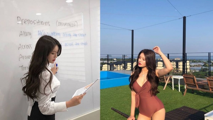 英文女教師「側乳勾魂」 家長也淪陷