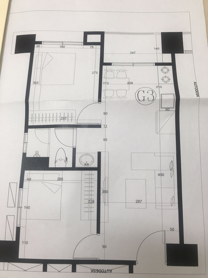 2房室內16坪想隔成2+1