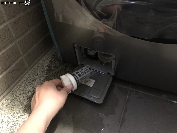 第二次開箱 三星潔淨門滾筒洗衣機 WF19N8750KP/TW