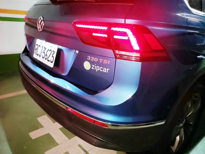 《 Zipcar - Volkswagen Tiguan 藍尼 》出遊趣 體驗心得分享