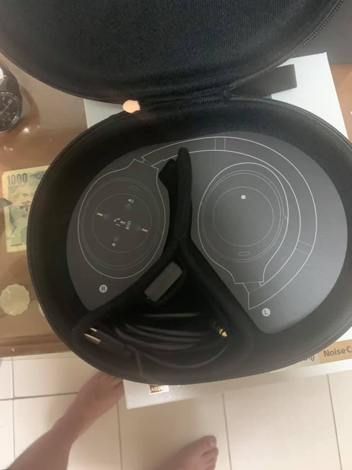 [開箱] SONY WH-1000XM3 抗噪耳機  (黑色)