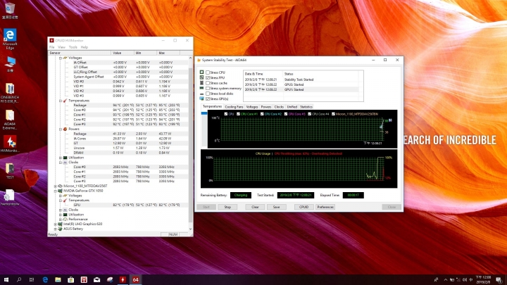 asus X560UD i5-8250+GTX1050 透過散熱加強優化調整 輕鬆享受高效能