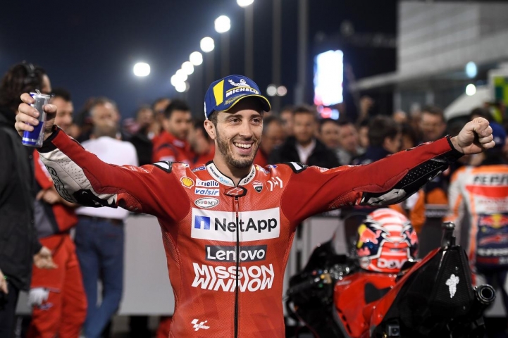 【MotoGP2019】爆肝的開幕站!Dovizioso 在激烈競爭下勇奪卡達分站冠軍