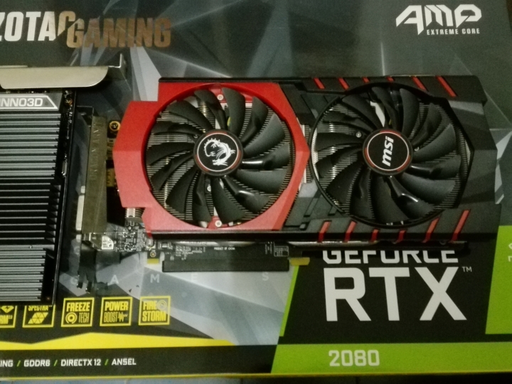 ZOTAC RTX2080 一點小心得(文多)