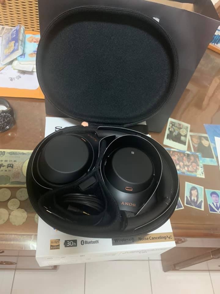 [開箱] SONY WH-1000XM3 抗噪耳機  (黑色)