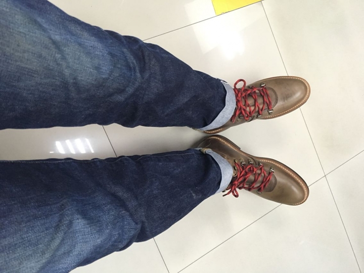 Oakstreetbootmakers Natural Dainite Summit Boot