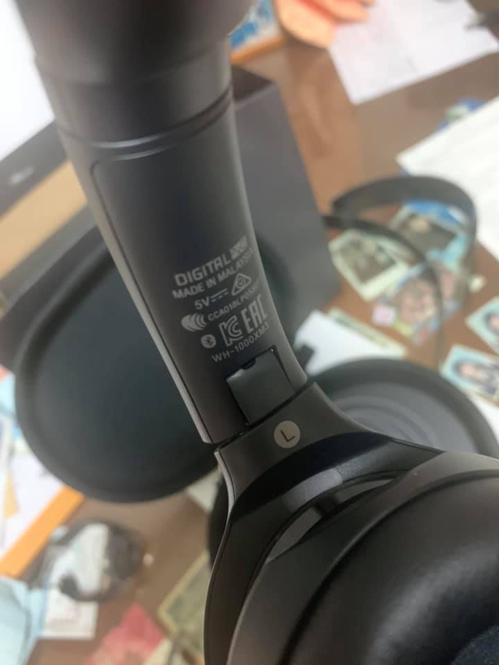 [開箱] SONY WH-1000XM3 抗噪耳機  (黑色)