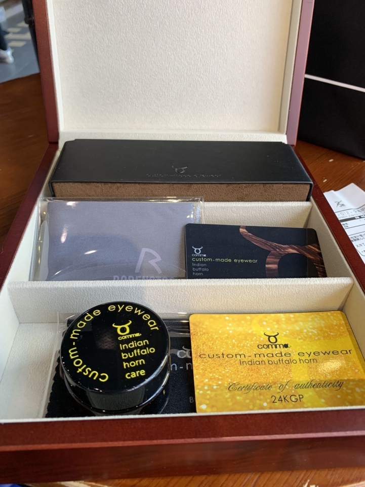 COMMA玉璽色牛角開箱啦