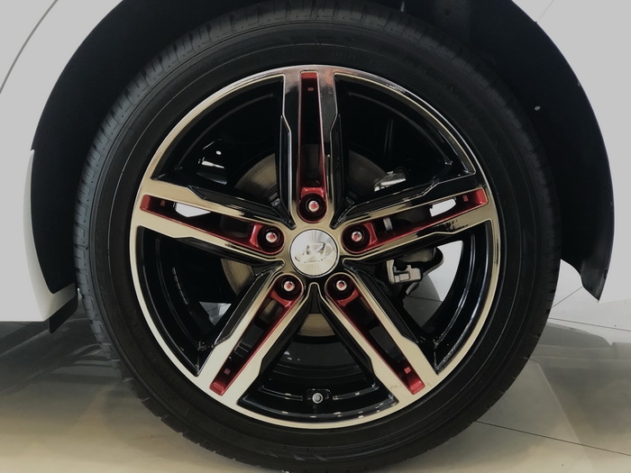 [有影片] elantra 車尾還滿硬的(附贈黑潮版照片)