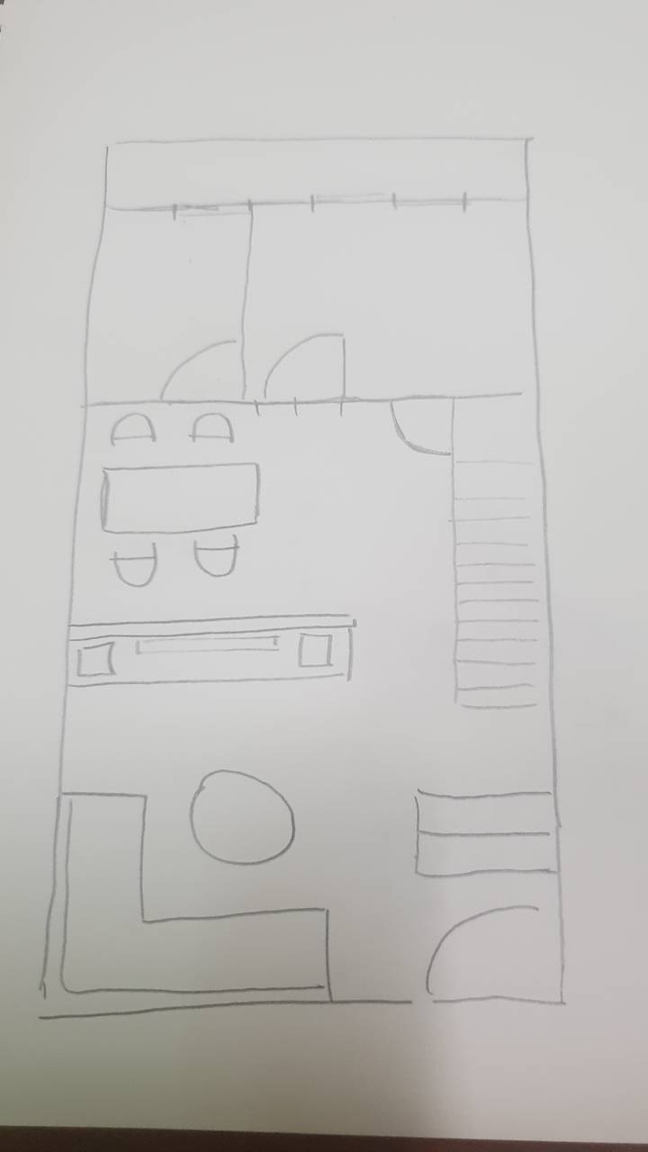 客廳的擺設（請大家給意見）