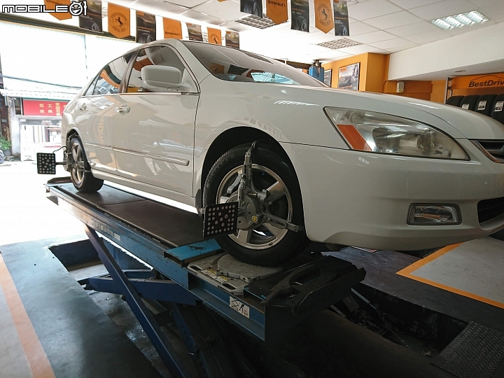 Honda Accord 205/60/R16 怪胎下課，更換 CC6
