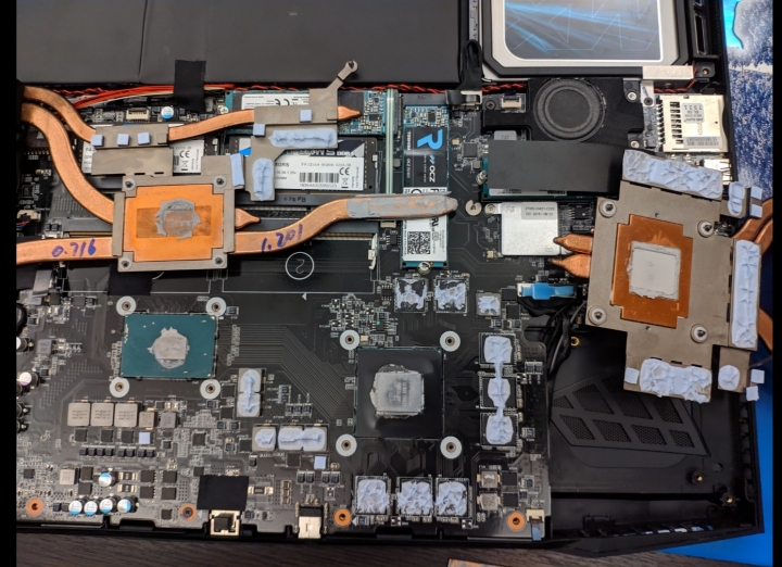 四SSD的老雕 Aorus X7 v6 自己動手小升級