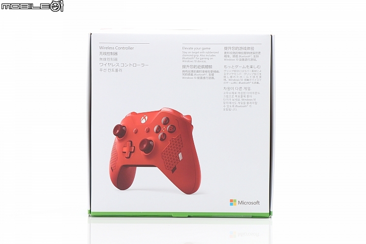 XBOX 新色Sport Red特別版無線控制器開箱