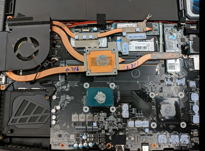 四SSD的老雕 Aorus X7 v6 自己動手小升級