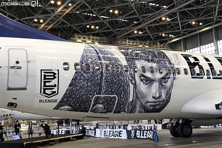 【海外情報】來去日本搭一回！ 日本 B.League 攜手井上雄彥打造專屬塗裝航機
