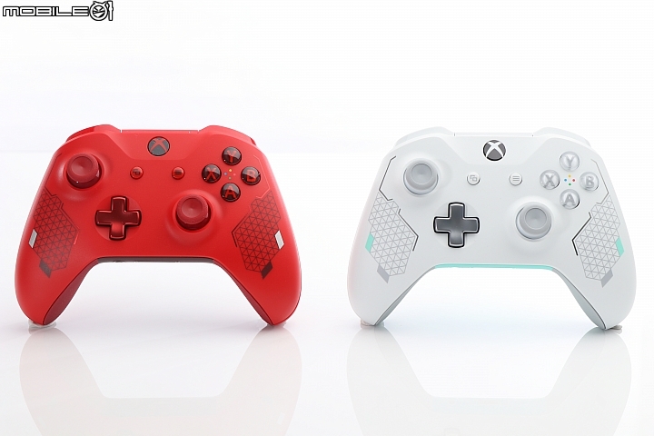 XBOX 新色Sport Red特別版無線控制器開箱