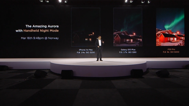 Huawei P30 Pro的銀河對比照片未免也太瞎了