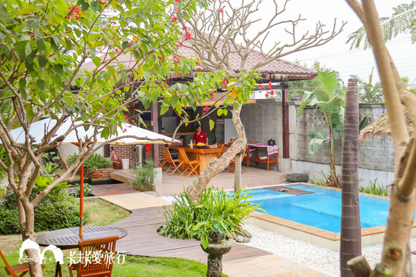 宜蘭民宿-43會館Villa|不用出國!一秒就到峇里島度假頂級親子包棟民宿