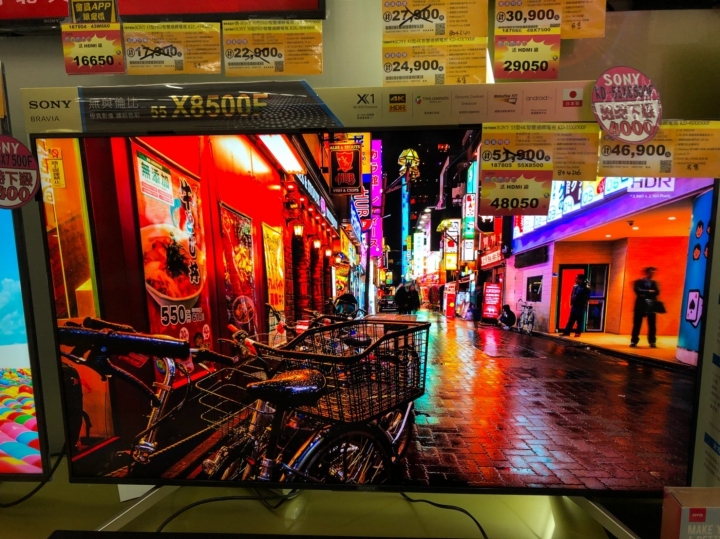 Sony 55X8500F VS國際牌55FX800