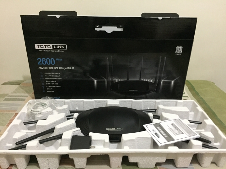【不專業開箱】TOTOLINK A7000R開箱王心得大賽+使用心得分享