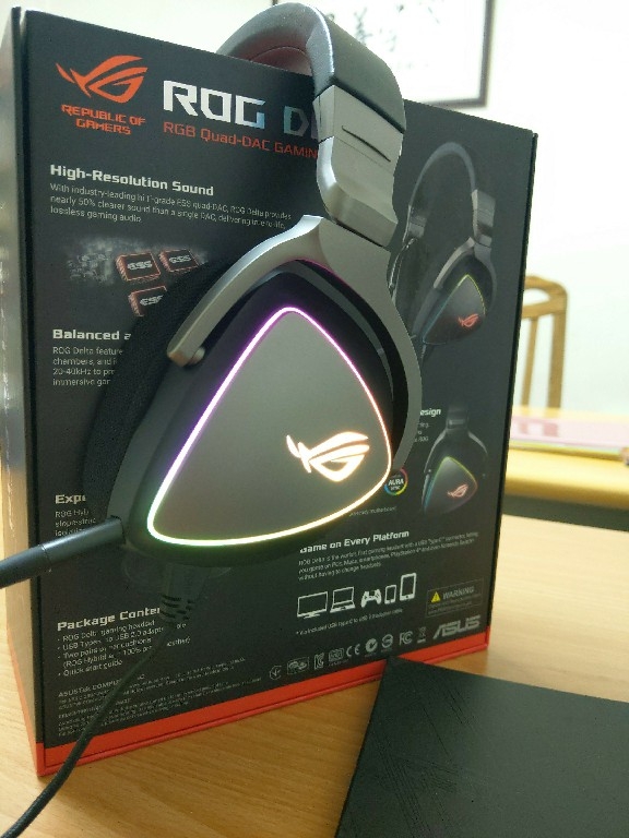 【心得】ROG Delta 開箱&使用心得