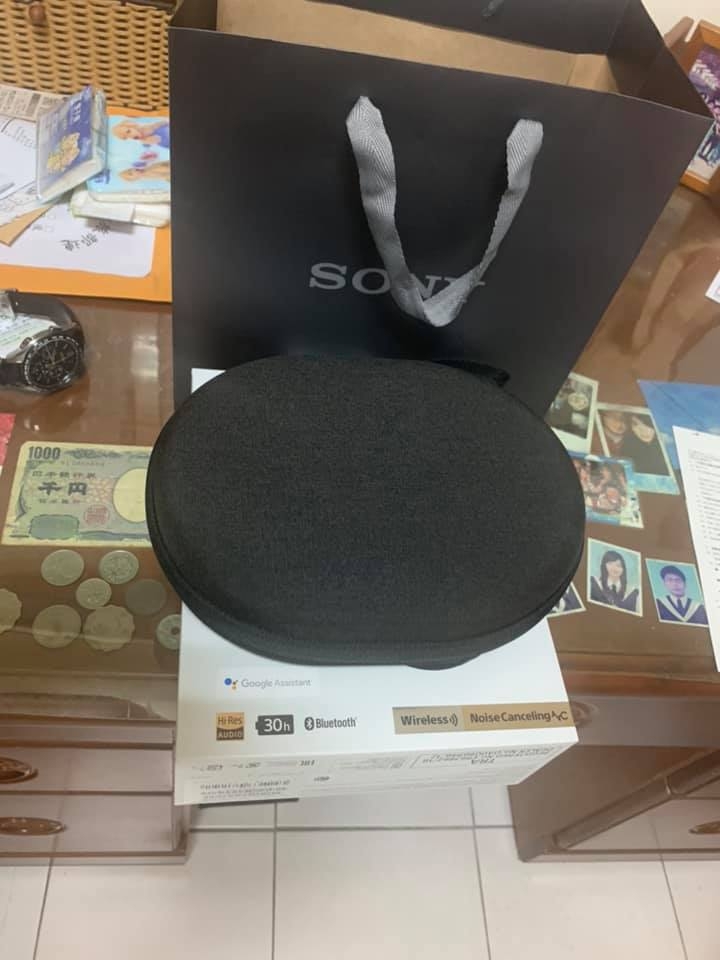 [開箱] SONY WH-1000XM3 抗噪耳機  (黑色)