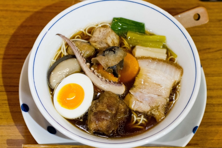 【美食。食記】台北市 中山區 來一碗台灣風情 創作拉麵 悠然 拉麵 晚餐 推薦 預約