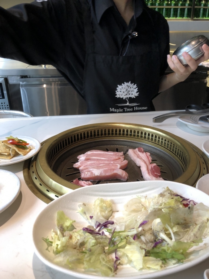 『美食地圖』Maple Tree 韓國燒肉情人節大餐，上班族的中午套餐推薦～