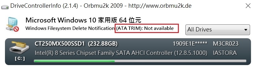 Win10如何開啟SSD Trim