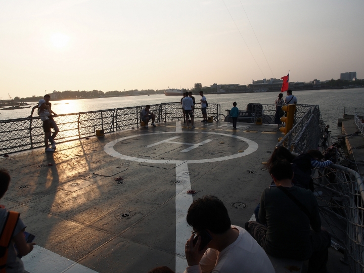 臺南市 安平區 定情碼頭-德陽艦園區 — 全臺唯一軍艦博物館