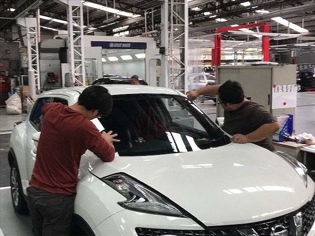 3M極光M40隔熱紙更換為舒熱佳LX70 前檔隔熱紙分享-Nissan Juke