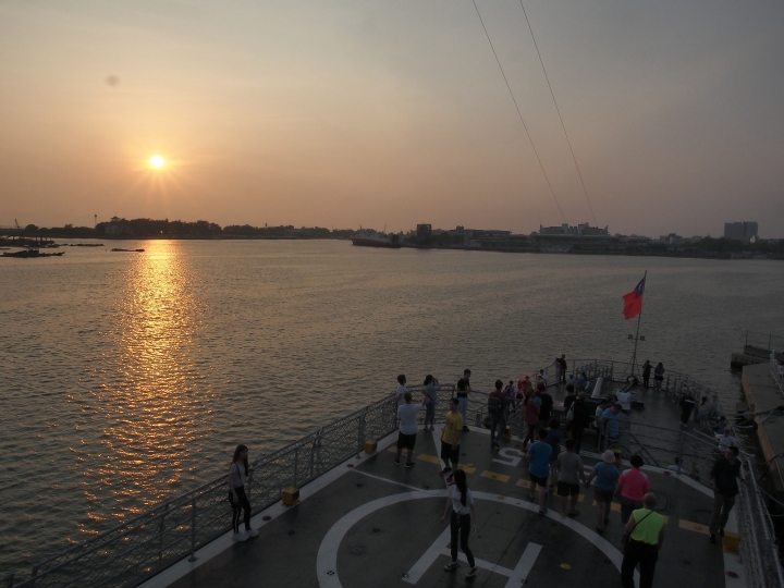臺南市 安平區 定情碼頭-德陽艦園區 — 全臺唯一軍艦博物館
