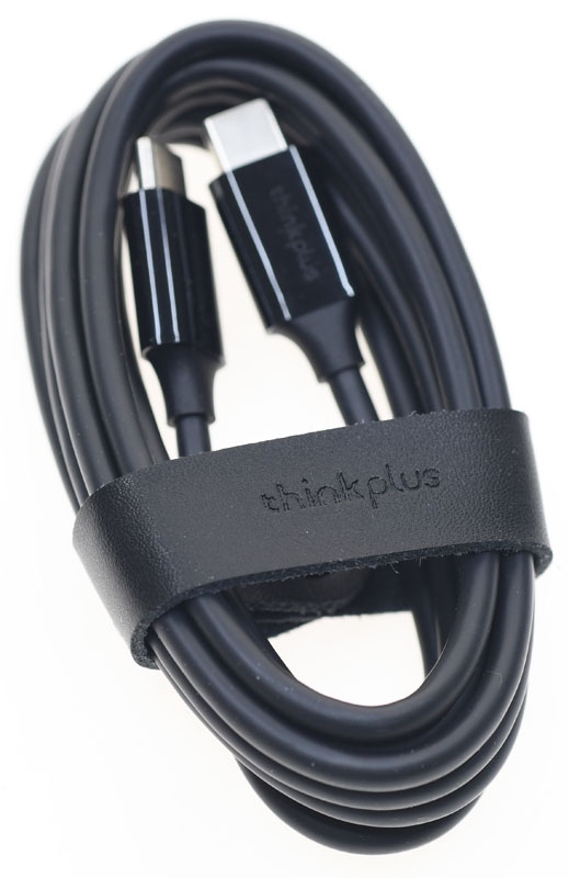 聯想thinkplus 65W迷你USB-C充電器PA65開箱測試