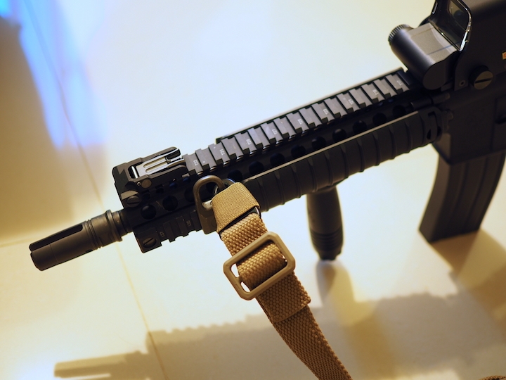 Tokyo Marui還沒出的MK18 Mod1氣動空氣軟槍自力救濟