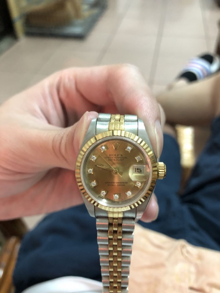 (69178)第一次開箱Rolex 太興奮啦,結果是幫我媽開