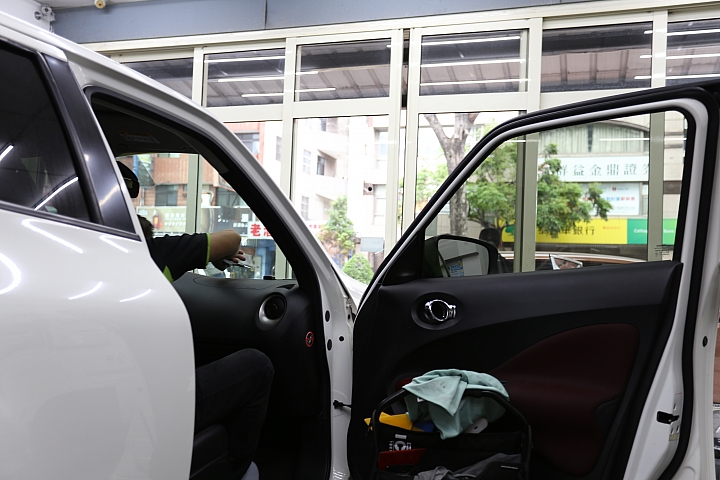 3M極光M40隔熱紙更換為舒熱佳LX70 前檔隔熱紙分享-Nissan Juke