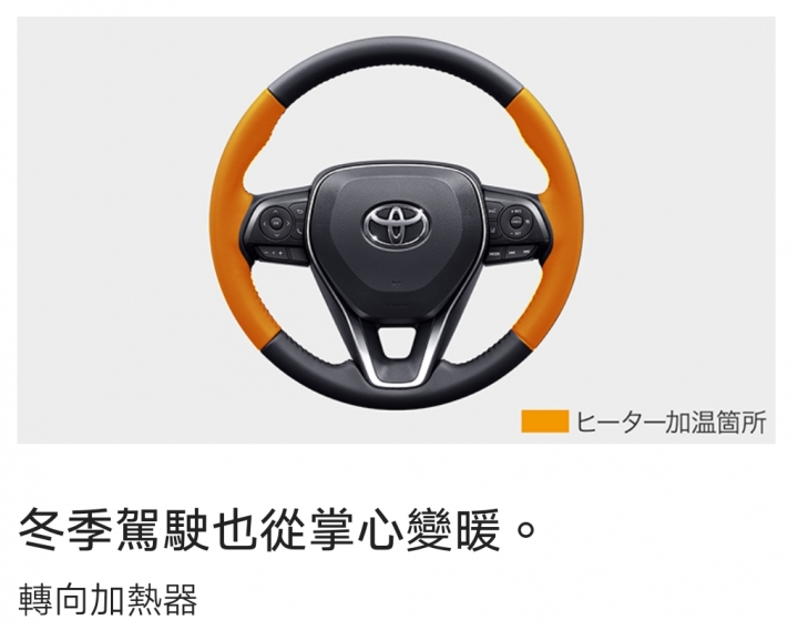 台灣版與日本版RAV4配備的差異(or相同)