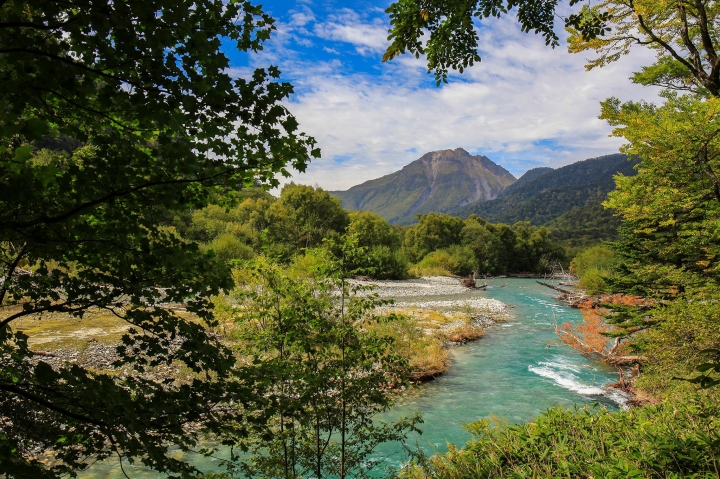 點我看大圖 【日本登山初體驗】旅途的尾聲(四)明神池與梓川右岸