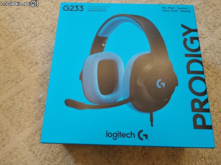 Logitech G233與ACASE耳機架 簡單分享