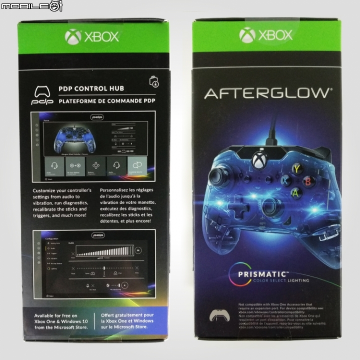 PDP Afterglow Wired XBOX Controller LED 控制器手把開箱