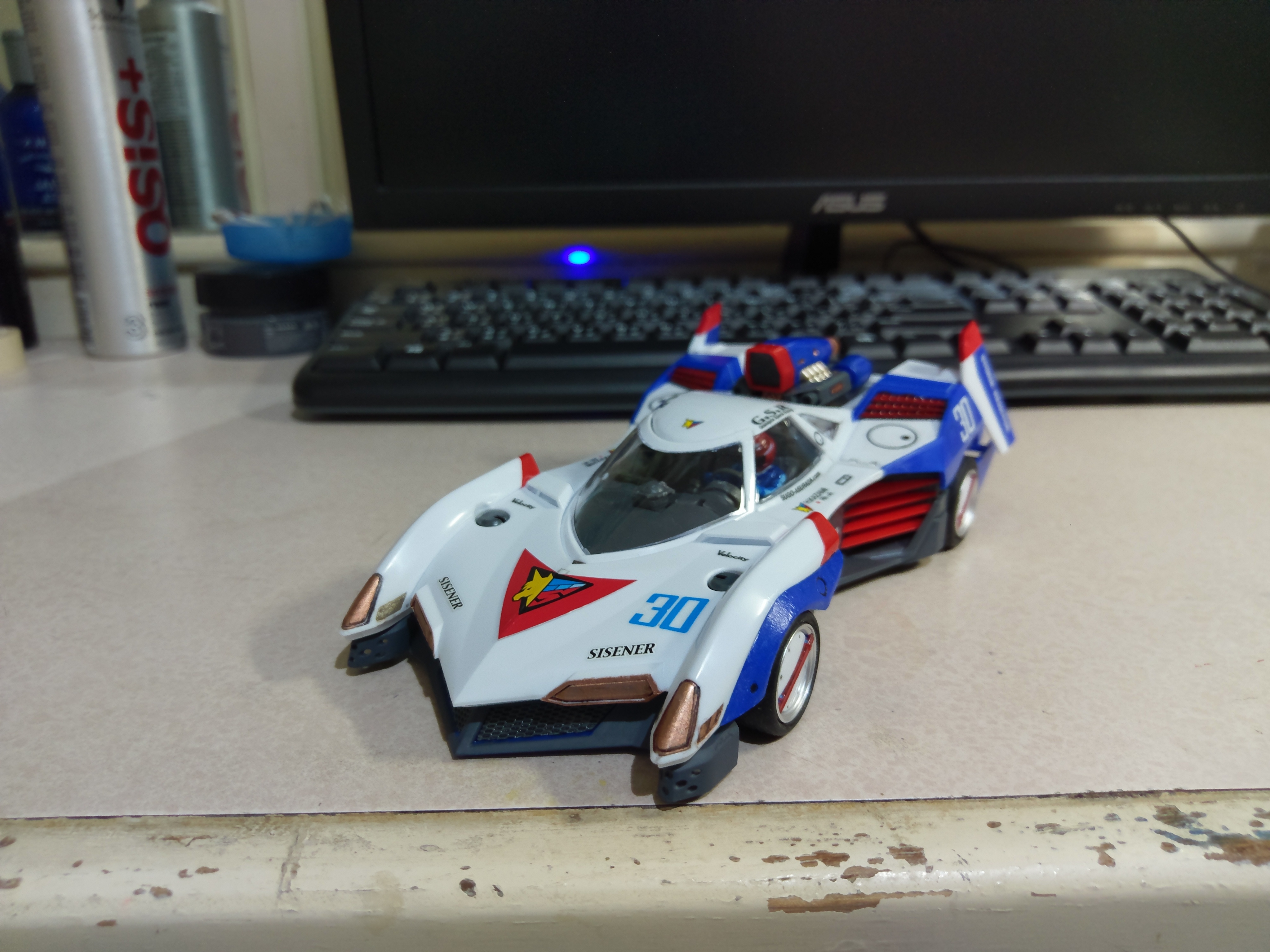 青島閃電霹靂車GSX阿斯拉模型分享