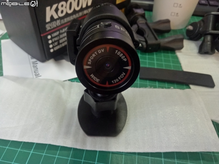 [新品分享] 愛國者 K800W 防水機車行車紀錄器