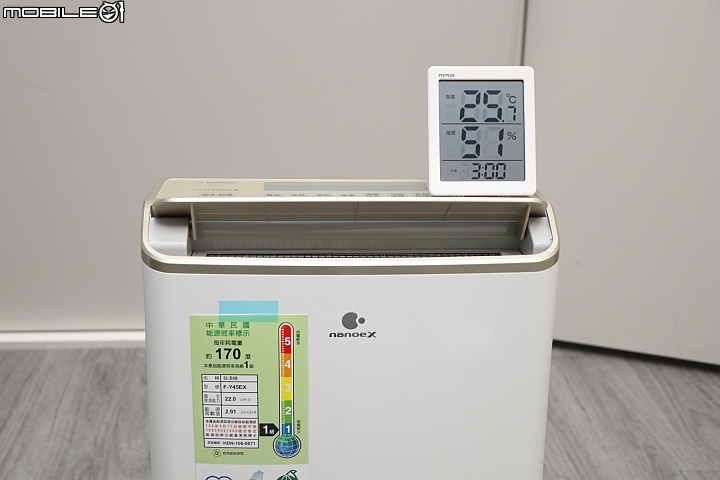 【除濕機評測】Panasonic  F-Y45EX 除濕機 解潮除濕再淨化