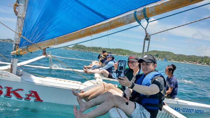 長灘島 風帆船體驗 菲律賓 Boracay Paraw Sailing