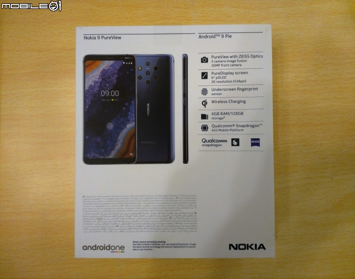 [友情轉帖] 久別重逢的 Pureview: Nokia 9 Pureview 開箱
