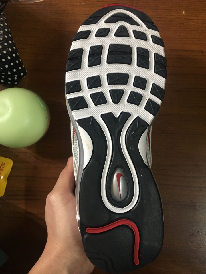 幫鑑定air max 97 og 銀彈真假